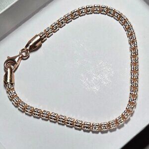 Rose Gold Beaded Bracelet